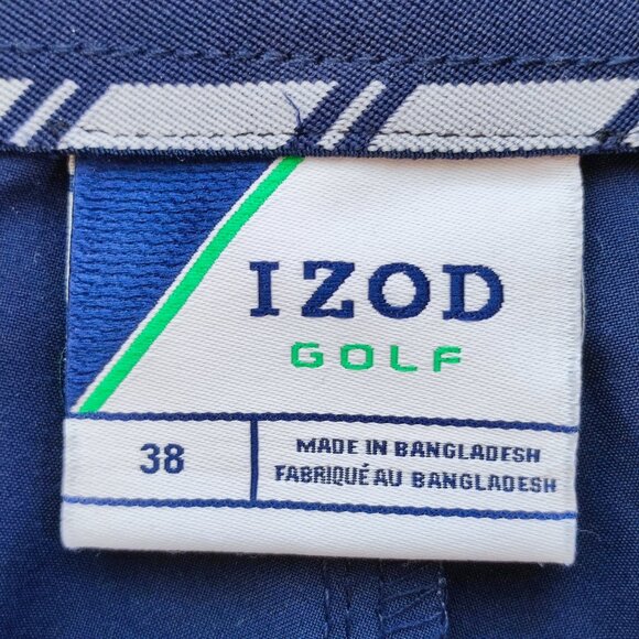 Izod golf active wear short navy blue men's size 38 - Picture 7 of 11